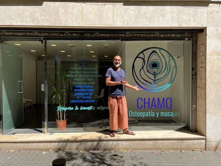Entrada del Centro Holístico Chamo